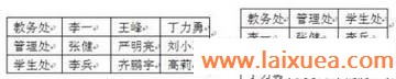 Word表格数据纵横转换方法和技巧