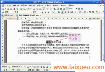 妙用WPS 轻松实现跨文档应用格式刷
